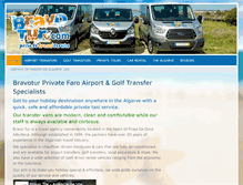 Tablet Screenshot of bravotur.com